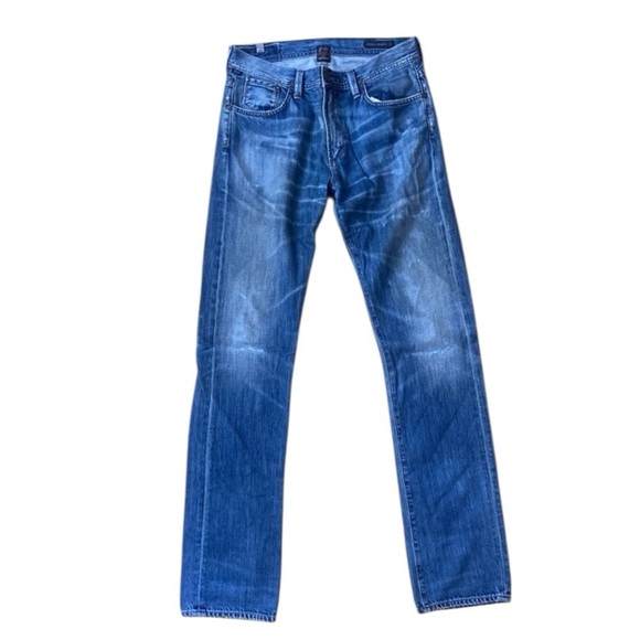 Citizen of Humanity Men’s Core Jeans Whiskers faded 31x34 - Picture 1 of 6